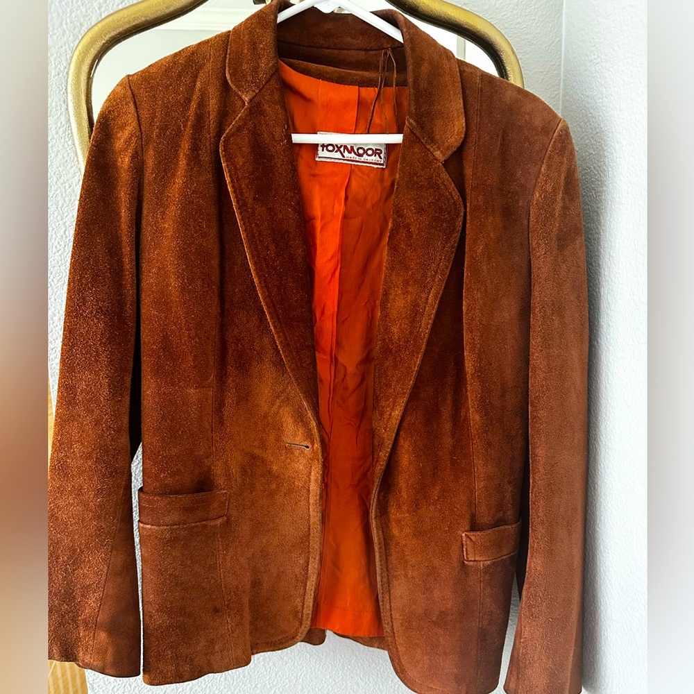Vintage Foxmoor suede jacket